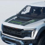 FORD F150 RAPTOR HOOD DECAL