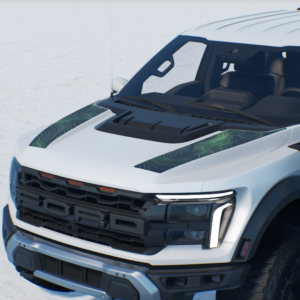 FORD F150 RAPTOR HOOD DECAL