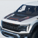 FOR F150 RAPTOR HOOD DECAL