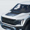 ford f150 raptor hood decal forged carbon