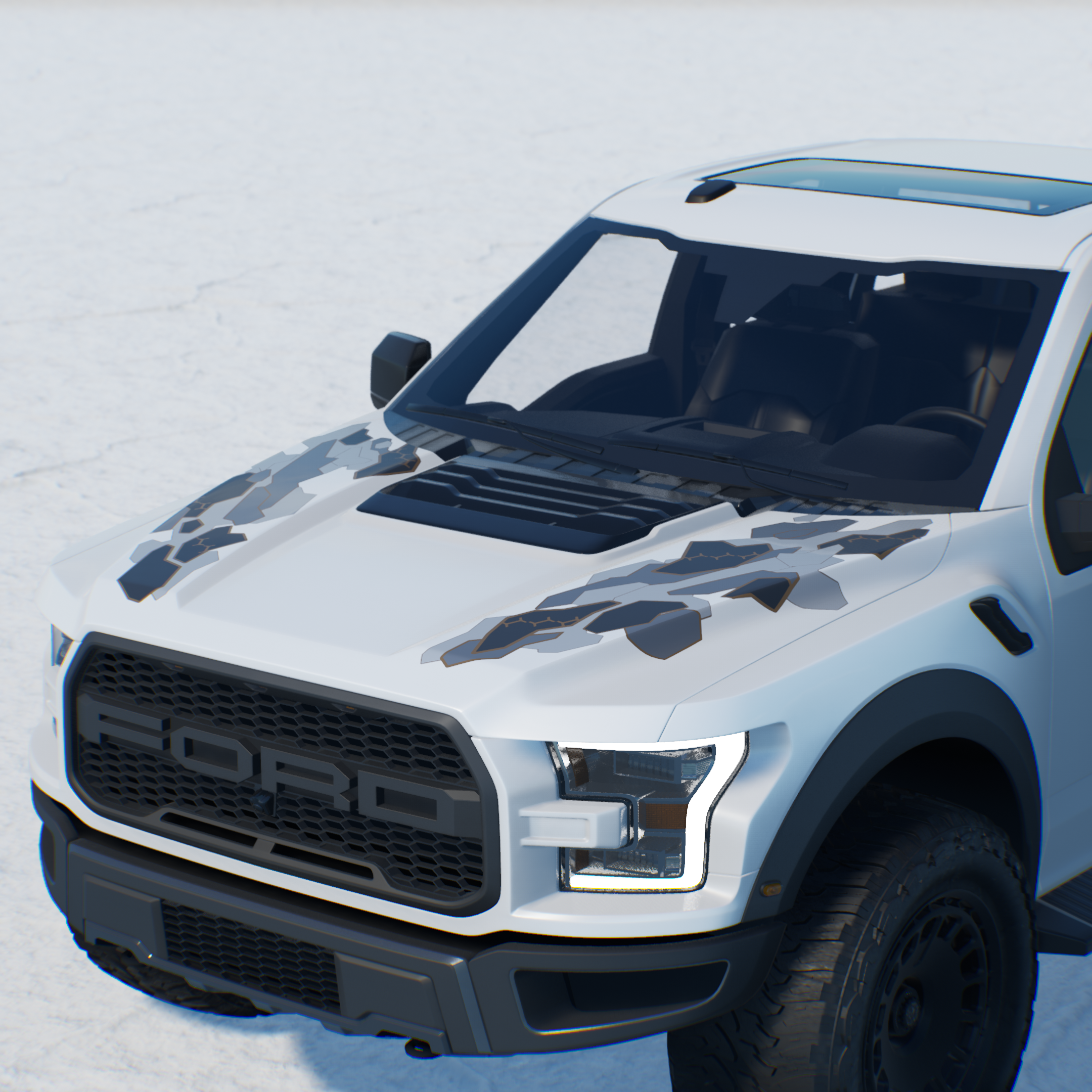 Ford Raptor GEN 2 X-Tract Anodized Bronze