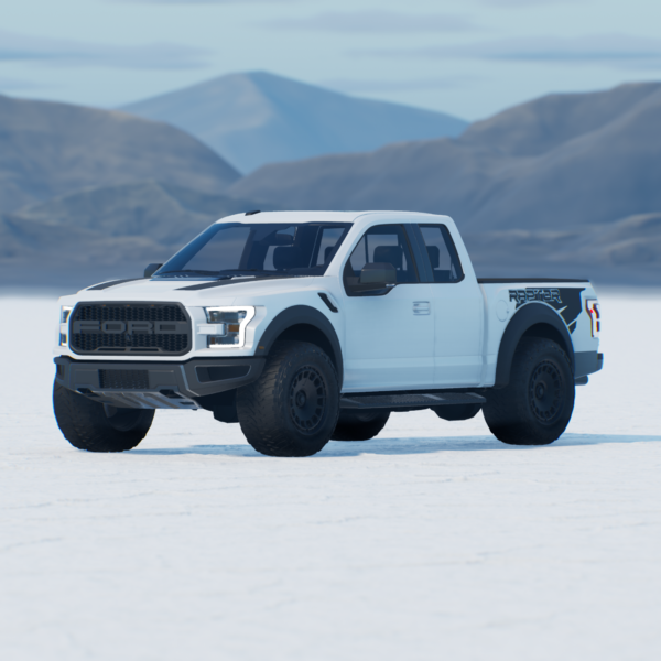 Ford Raptor GEN 2 Matte Black