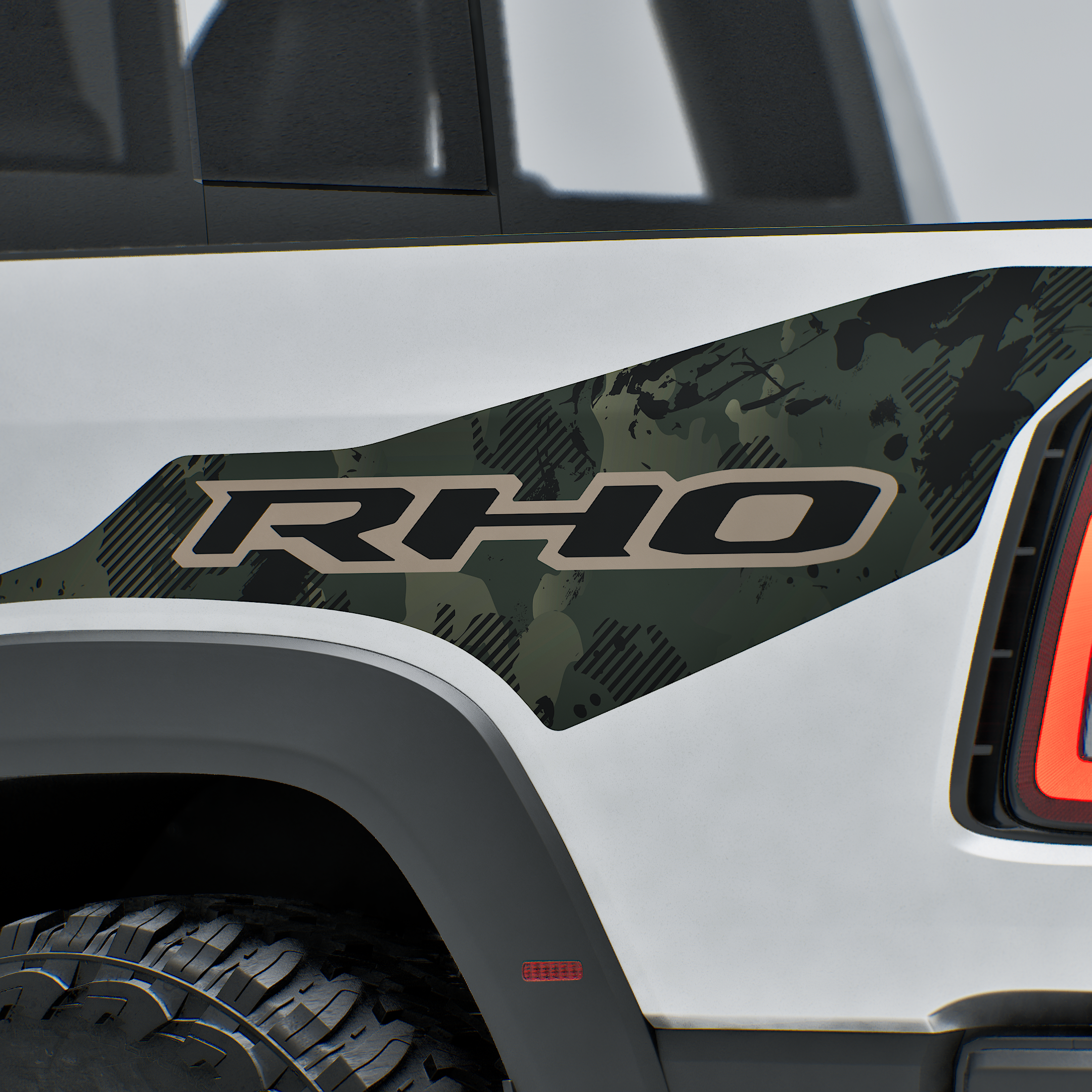 RAM RHO RUMBLECAMO ARMY GREEN STANDARD