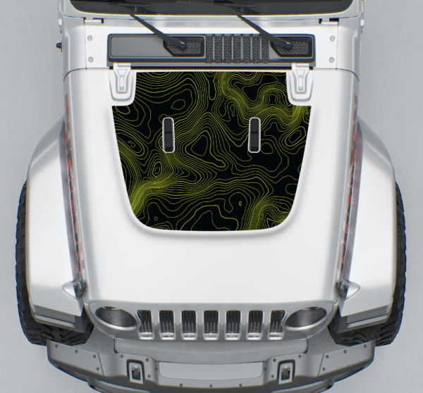 JEEP GLADIATOR HOOD ELECTRIC EEL TERRAIN