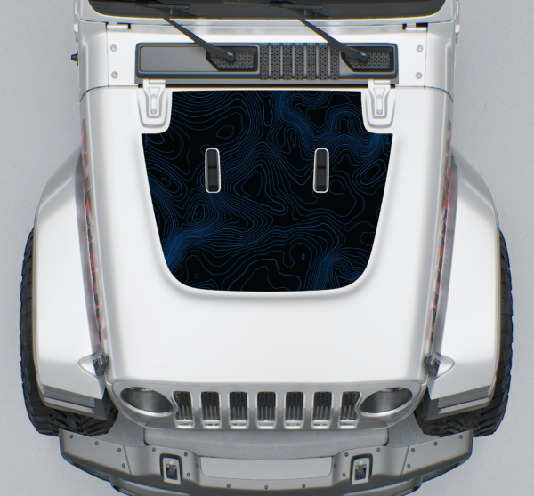 JEEP GLADIATOR HOOD MOBLUE TERRAIN