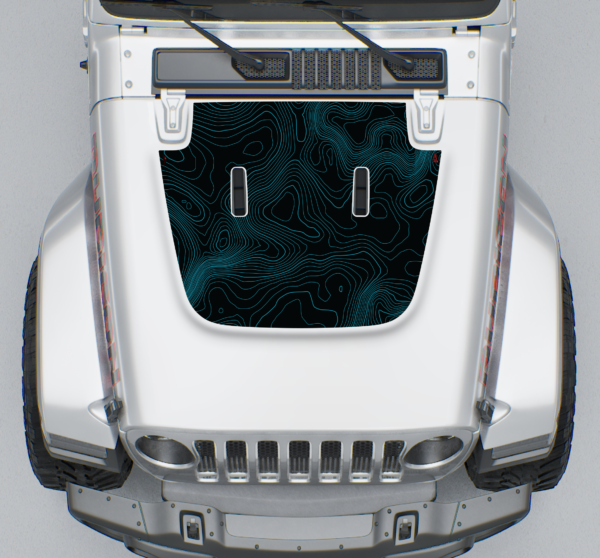 JEEP GLADIATOR HOOD NIGHT VISION TERRAIN